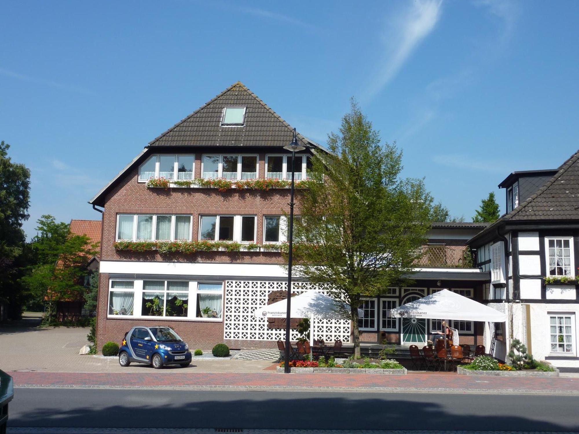 Akzent Hotel Zur Wasserburg - Hotel Garni Bed & Breakfast Harpstedt Exterior photo